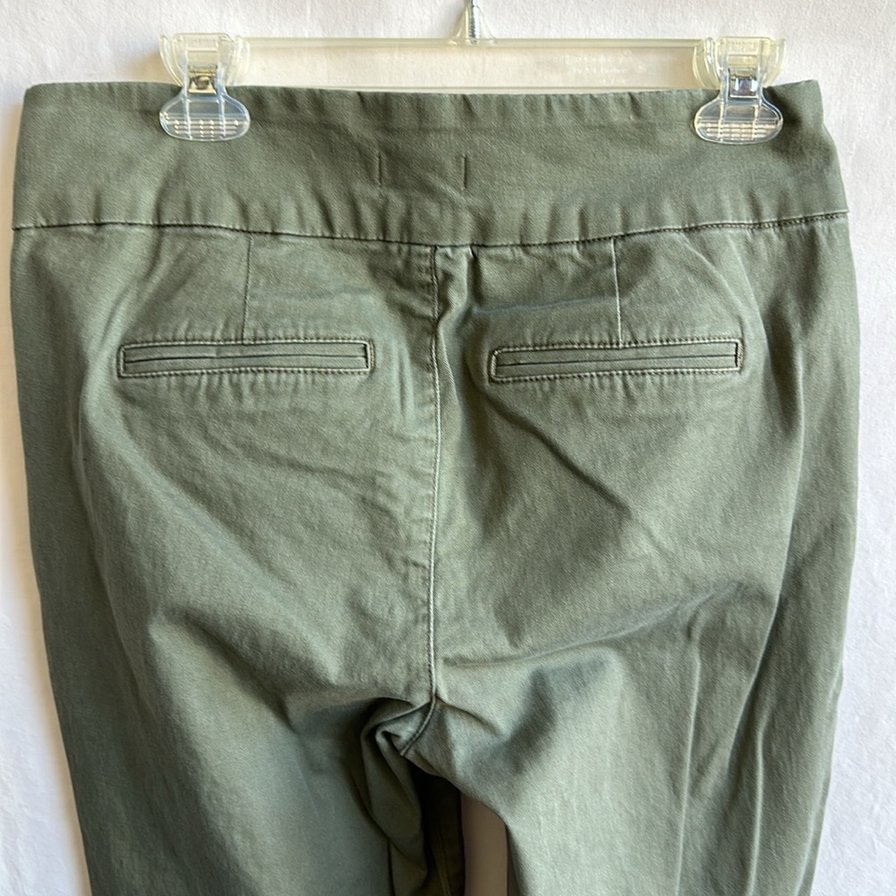 Style & Co. khaki green pull-on pants, size M - Picture 5 of 8